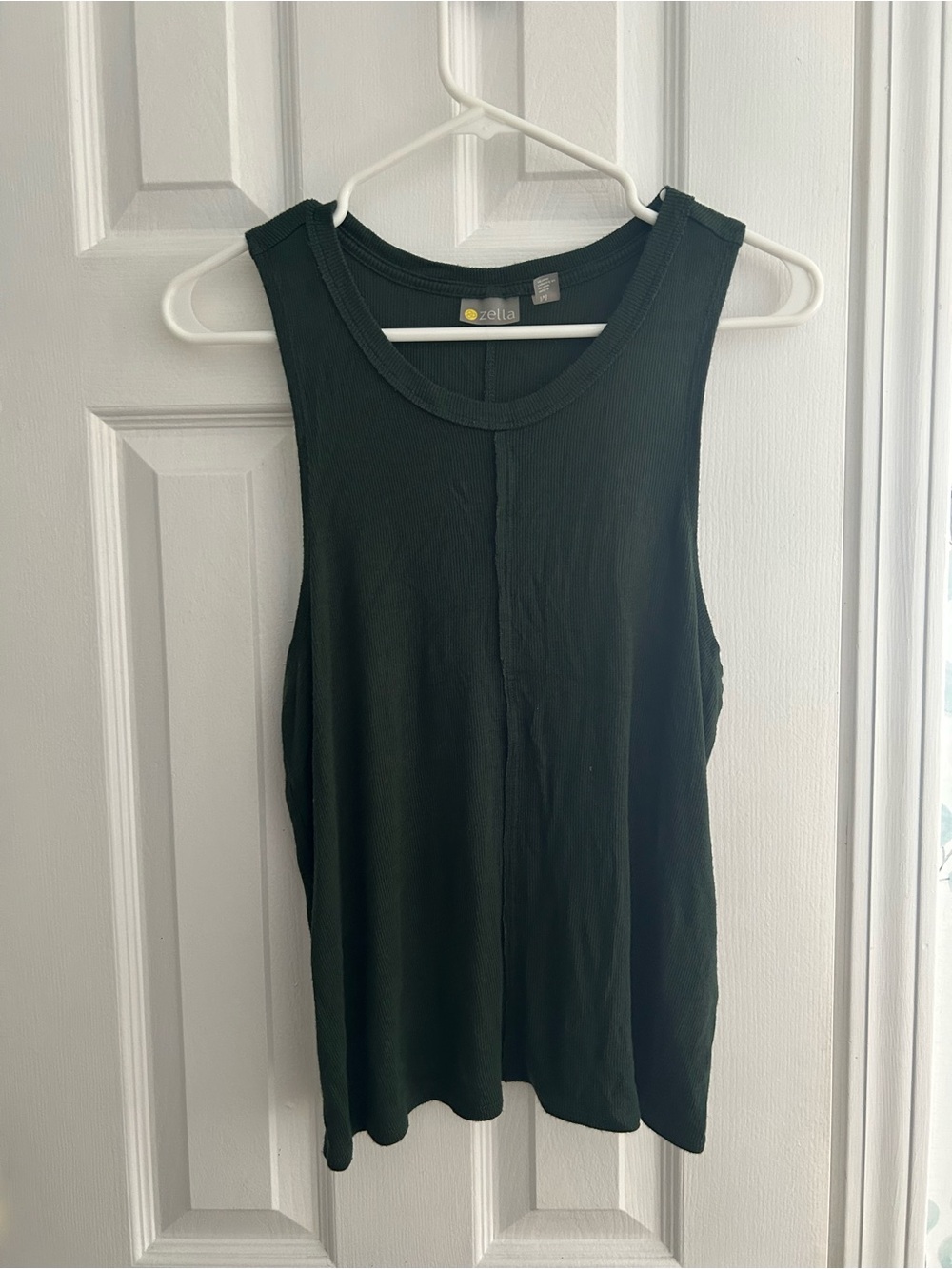 Zella ribbed cotton tank